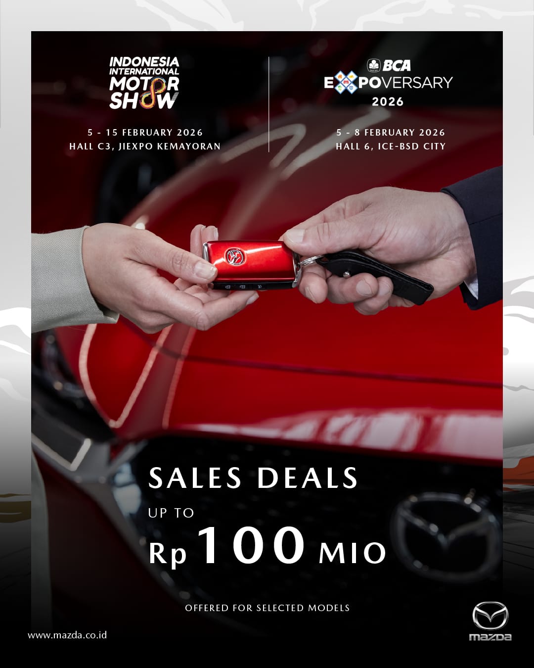 PROMO PENJUALAN HINGGA Rp100 JUTA