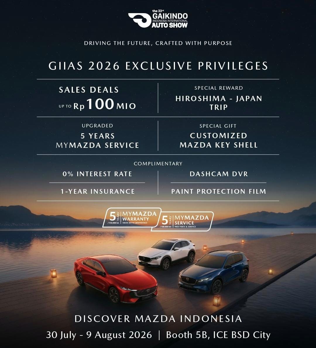 GIIAS 2026 Exclusive Privileges